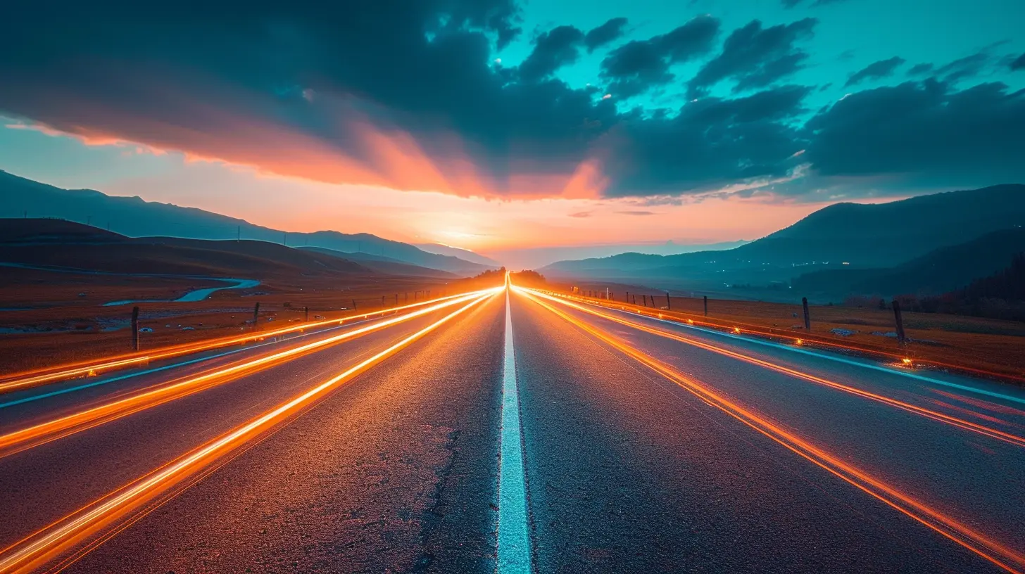 Getting Creative with Long-Exposure Shots on the Road