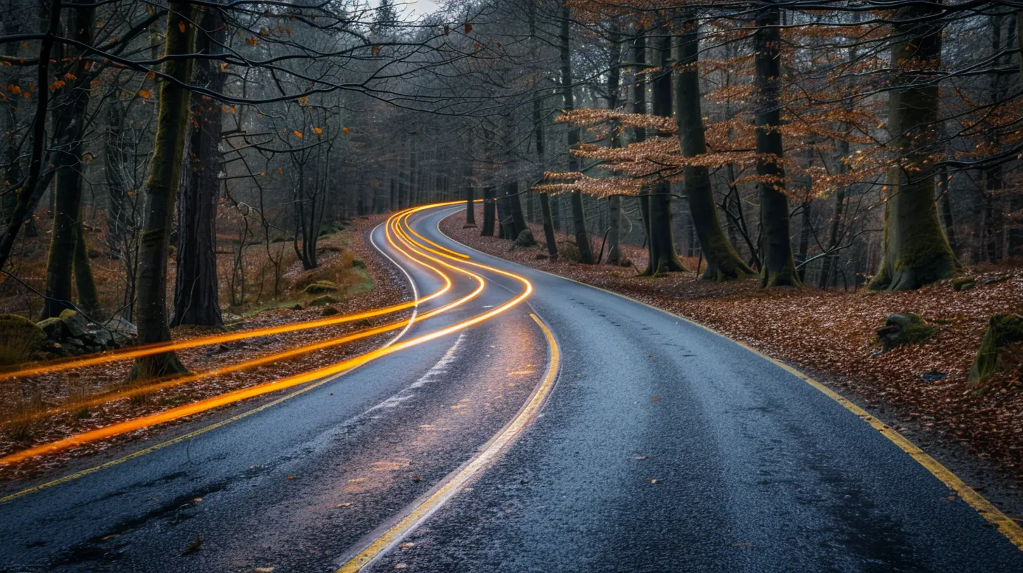 Getting Creative with Long-Exposure Shots on the Road