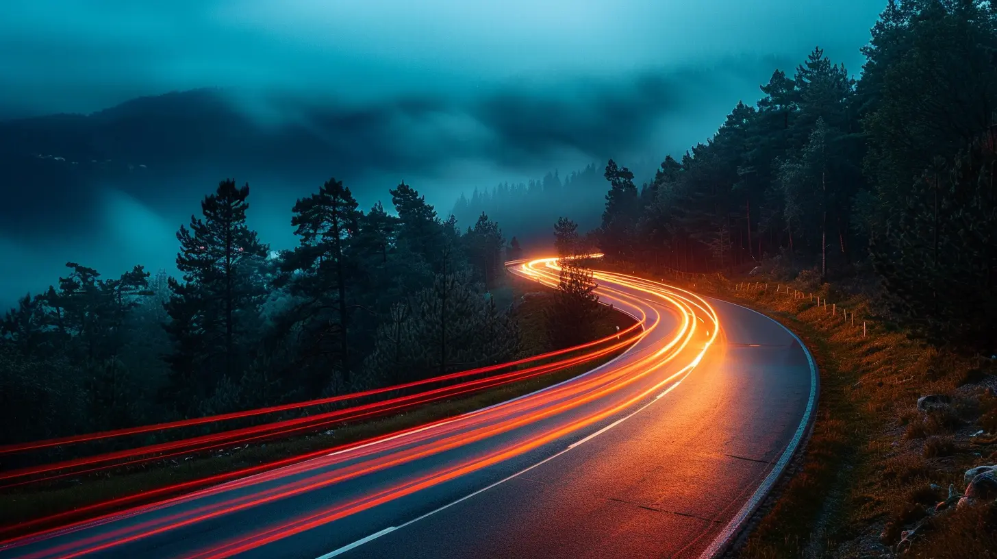 Getting Creative with Long-Exposure Shots on the Road