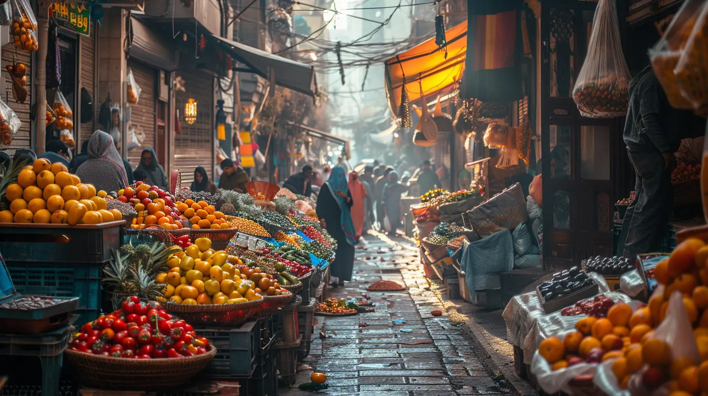 How to Capture Vibrant Markets and Bustling Streets While Traveling