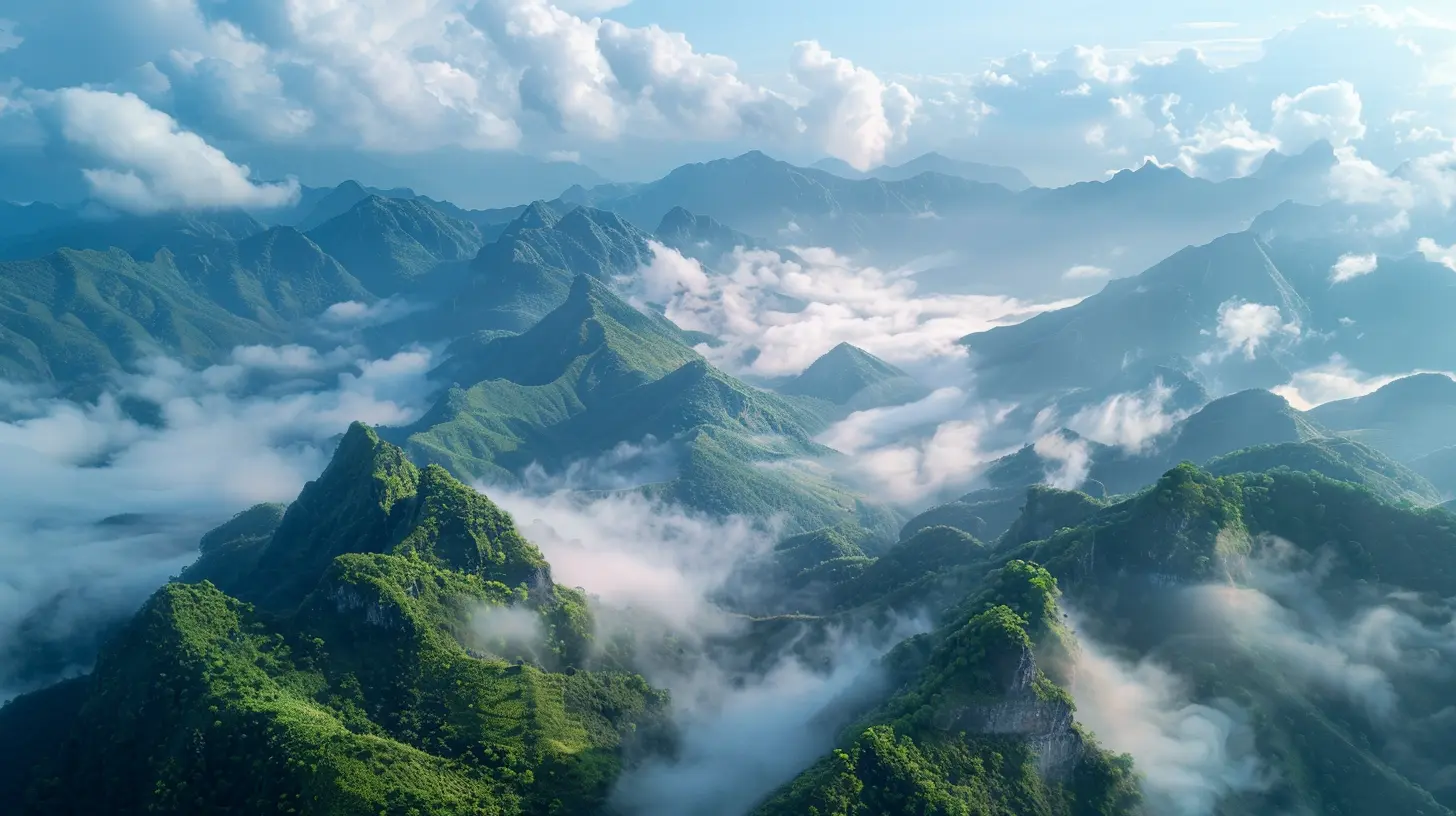 Journey Through the Clouds: The Most Stunning Places to See from Above