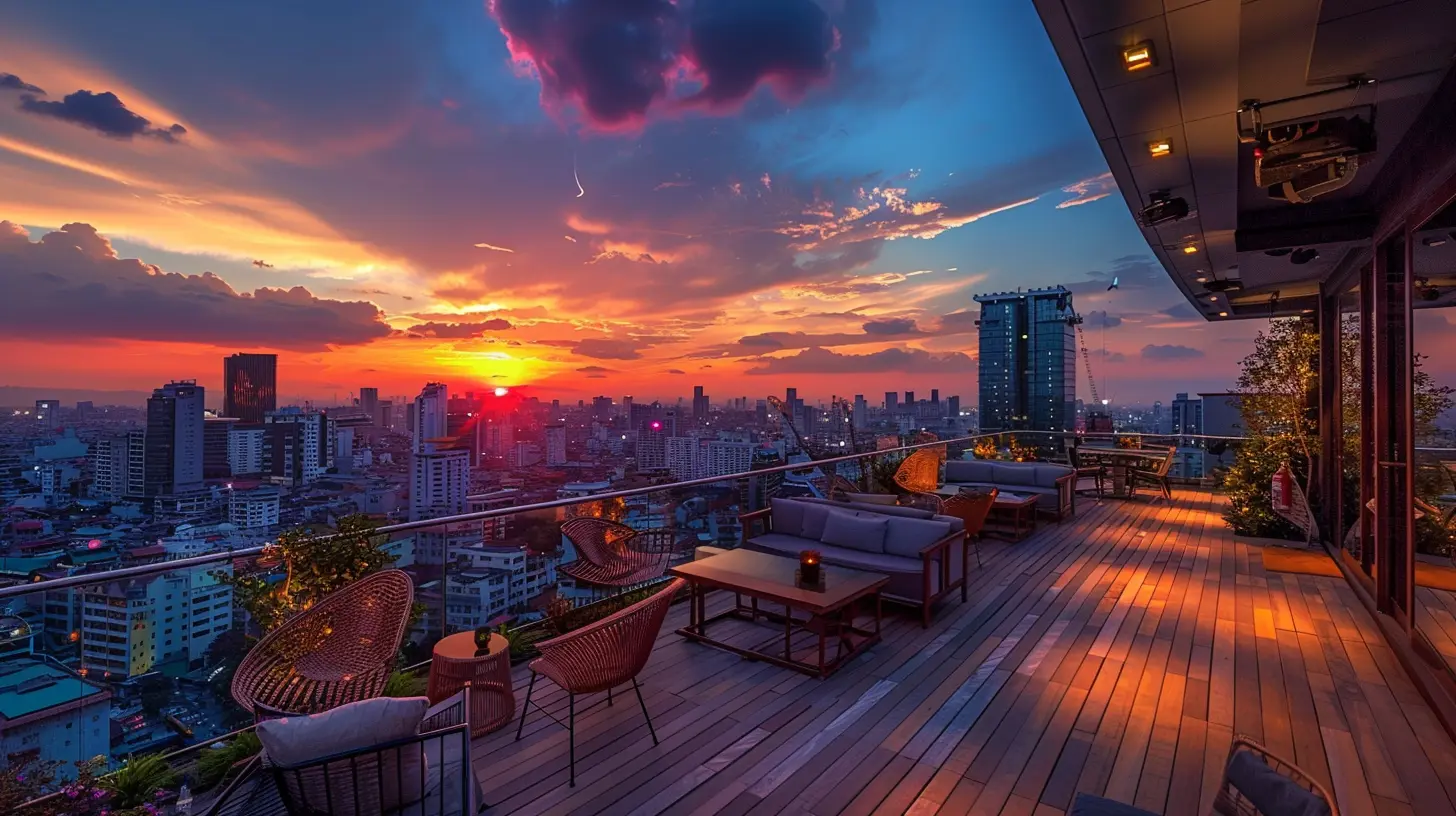 The Most Photogenic Rooftop Bars in City Break Destinations
