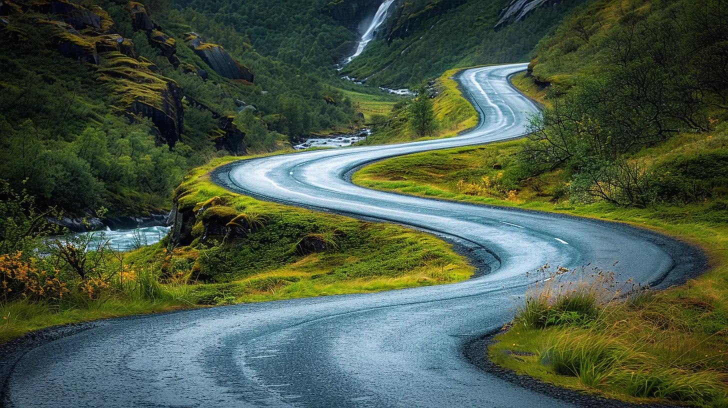 Winding Roads and Waterfalls: Exploring the Norwegian Fjords by Car