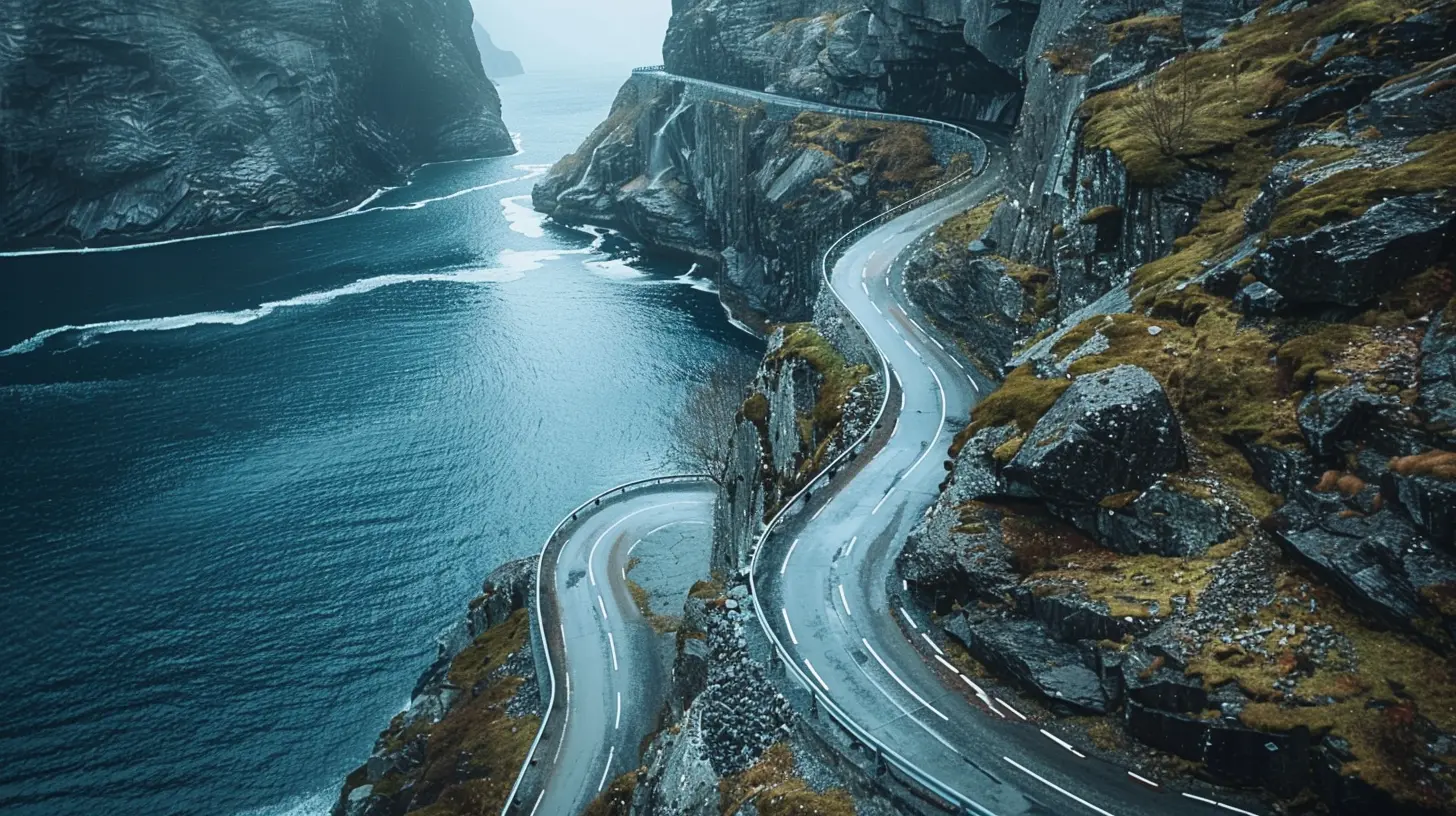Winding Roads and Waterfalls: Exploring the Norwegian Fjords by Car