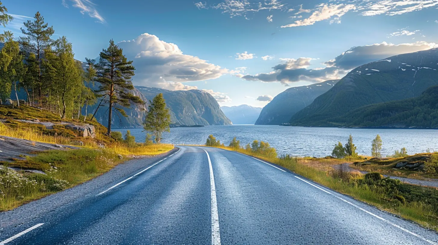 Winding Roads and Waterfalls: Exploring the Norwegian Fjords by Car