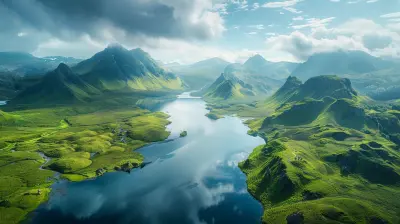 How to Take Stunning Aerial Shots in Mountainous Destinations
