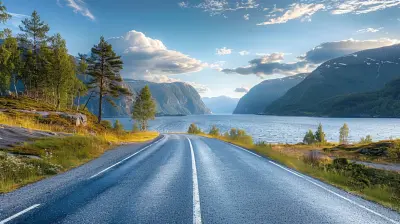 Winding Roads and Waterfalls: Exploring the Norwegian Fjords by Car